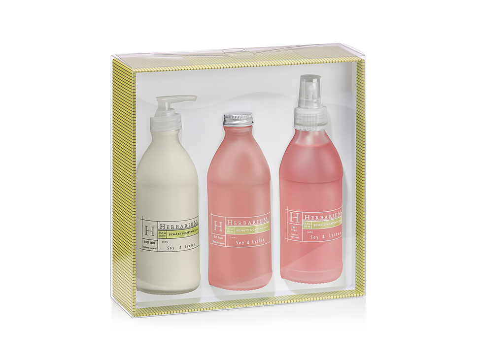 Estuche Corporal Soya y Lychee 250 ml